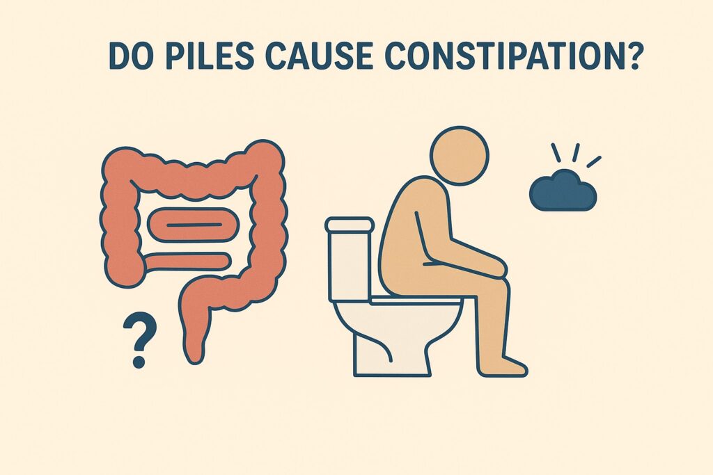Do Piles Cause Constipation?